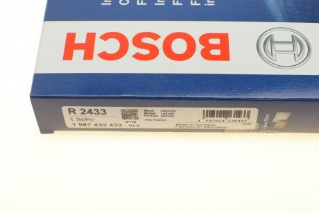 Вугільний фільтр салону bosch 1987432433