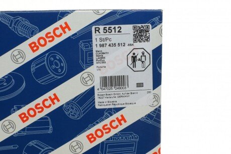 Вугільний фільтр салону bosch 1987435512