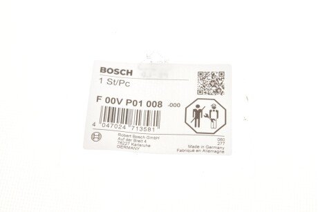 Уплотнительное кольцо форсунки bosch F00VP01008