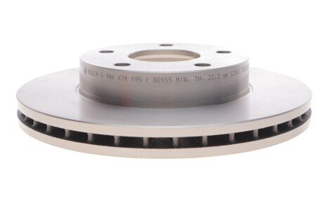 Вентилируемый тормозной диск bosch 0986478195