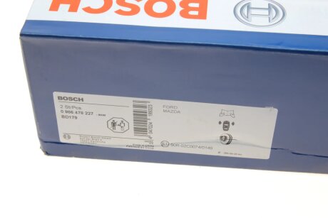 Вентилируемый тормозной диск bosch 0986478227