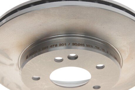 Вентильований гальмівний диск bosch 0986478301