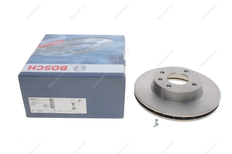 Вентильований гальмівний диск Bosch 0986478346 (фото 1)