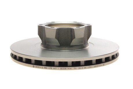 Вентильований гальмівний диск bosch 0986478407