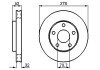 Вентильований гальмівний диск bosch 0 986 478 486