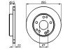 Вентильований гальмівний диск bosch 0 986 478 525