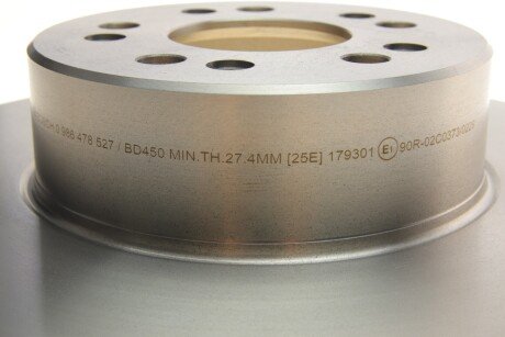 Вентилируемый тормозной диск bosch 0986478527