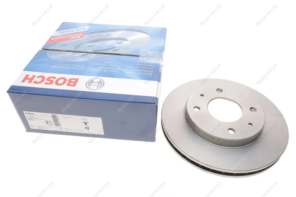 Вентильований гальмівний диск Bosch 0986478531 (фото 1)