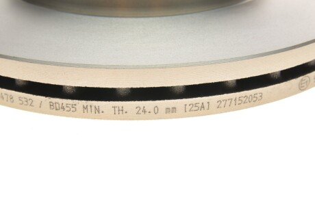 Вентильований гальмівний диск bosch 0986478532