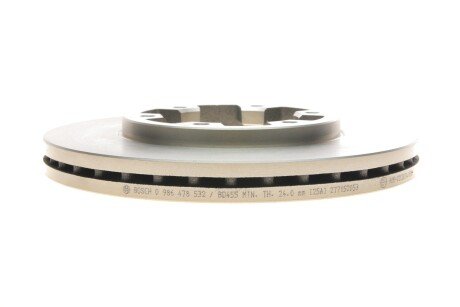 Вентильований гальмівний диск bosch 0986478532