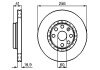 Вентилируемый тормозной диск bosch 0 986 478 535