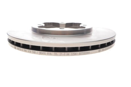 Вентильований гальмівний диск bosch 0986478568