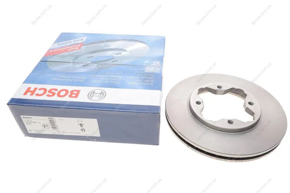 Вентильований гальмівний диск Bosch 0 986 478 568 (фото 1)