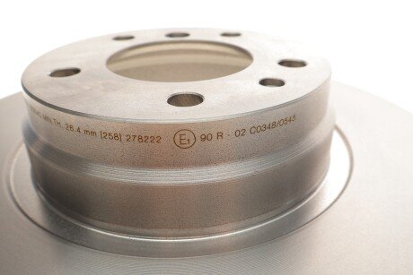 Вентильований гальмівний диск bosch 0986478622