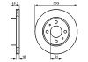 Вентильований гальмівний диск bosch 0 986 478 650