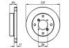 Вентилируемый тормозной диск bosch 0 986 478 721