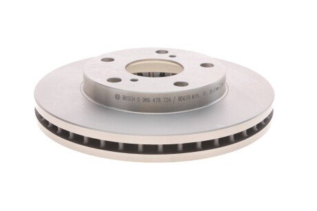 Вентилируемый тормозной диск bosch 0986478726