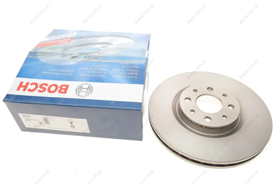 Вентильований гальмівний диск Bosch 0986478855 (фото 1)