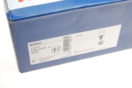 Вентилируемый тормозной диск bosch 0986478982