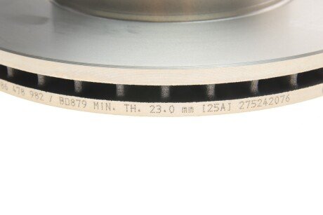 Вентилируемый тормозной диск bosch 0986478982