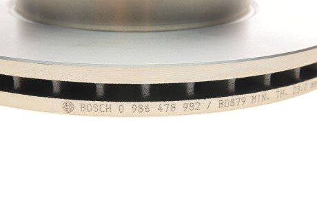 Вентилируемый тормозной диск bosch 0986478982