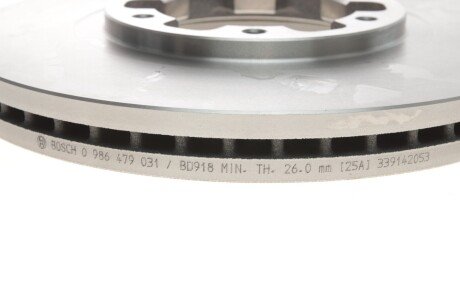 Вентилируемый тормозной диск bosch 0986479031