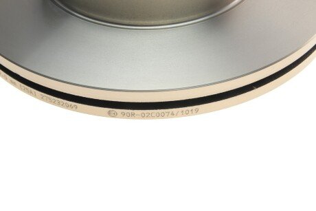 Вентилируемый тормозной диск bosch 0986479034