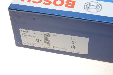 Вентилируемый тормозной диск bosch 0986479034