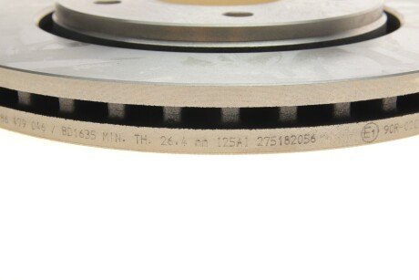 Вентилируемый тормозной диск bosch 0986479046