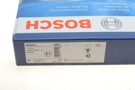 Вентилируемый тормозной диск bosch 0986479046
