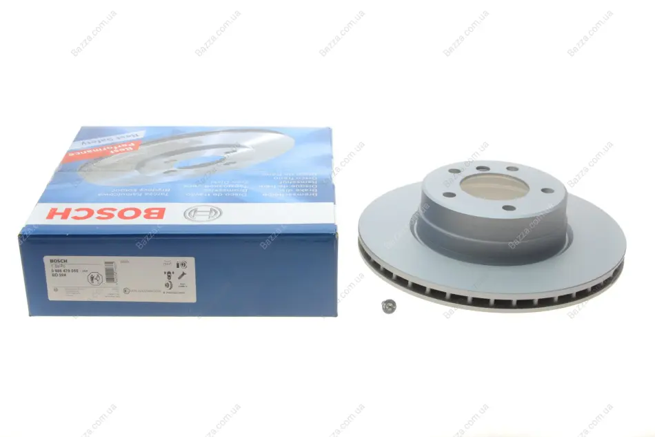 Вентильований гальмівний диск Bosch 0986479055 (фото 1)