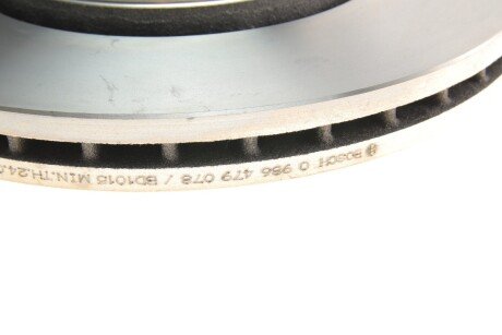 Вентильований гальмівний диск bosch 0986479078