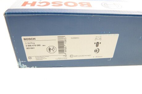 Вентильований гальмівний диск bosch 0 986 479 090