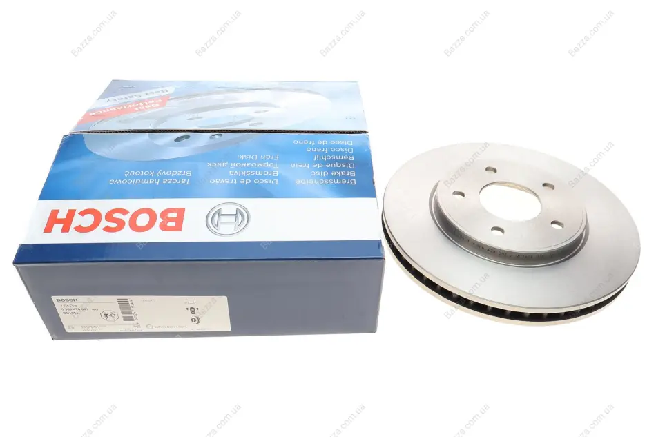 Вентильований гальмівний диск Bosch 0 986 479 091 (фото 1)