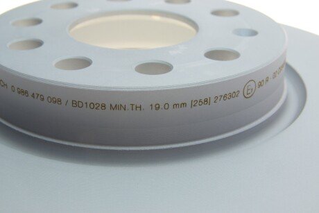 Вентильований гальмівний диск bosch 0986479098