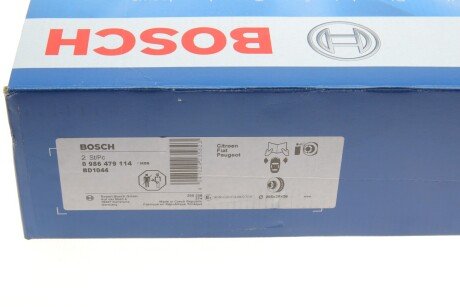 Вентилируемый тормозной диск bosch 0986479114