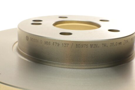 Вентильований гальмівний диск bosch 0986479137