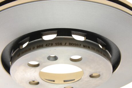 Вентилируемый тормозной диск bosch 0986479156