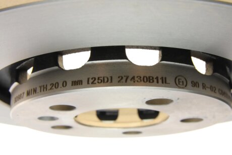 Вентилируемый тормозной диск bosch 0986479156