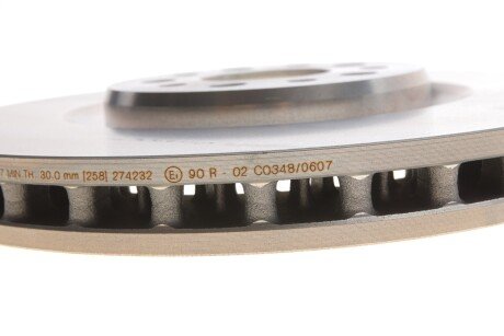 Вентилируемый тормозной диск bosch 0986479168