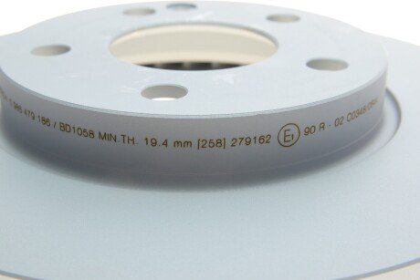 Вентильований гальмівний диск bosch 0986479186