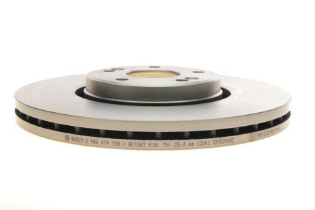 Вентильований гальмівний диск bosch 0986479198