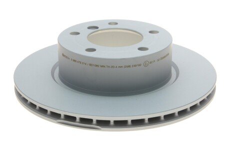 Вентильований гальмівний диск bosch 0986479214