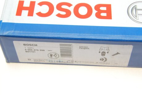 Вентилируемый тормозной диск bosch 0986479288