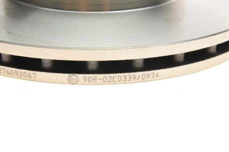 Вентилируемый тормозной диск bosch 0986479297