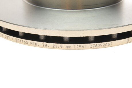 Вентилируемый тормозной диск bosch 0986479297