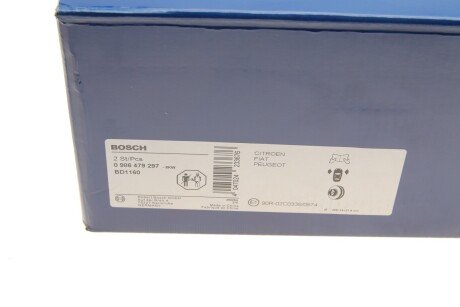 Вентилируемый тормозной диск bosch 0986479297