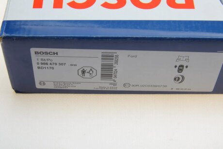 Вентильований гальмівний диск bosch 0986479307