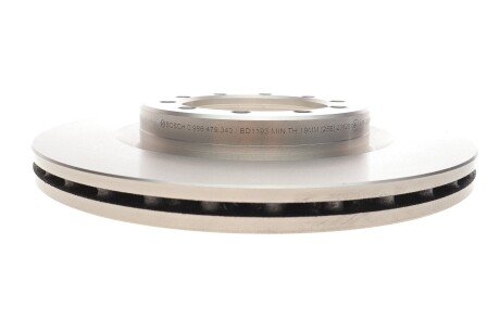 Вентильований гальмівний диск bosch 0986479343