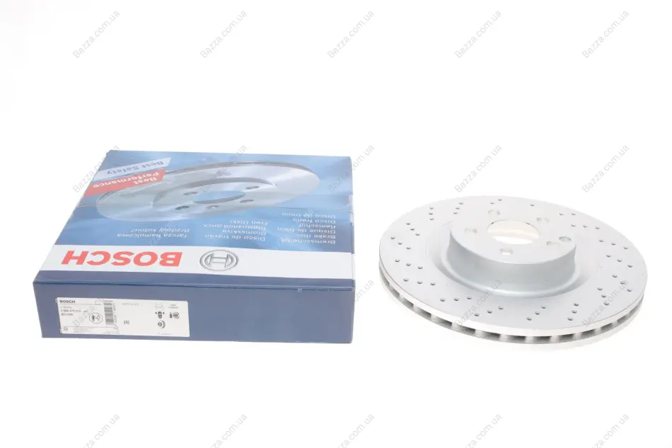 Вентильований гальмівний диск Bosch 0986479412 (фото 1)